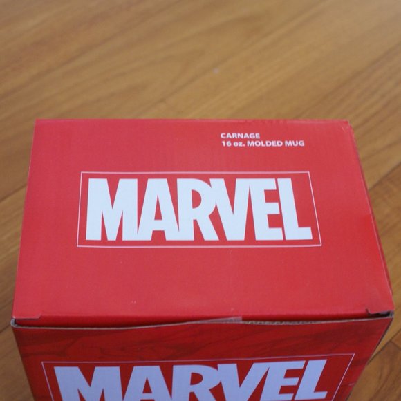 NIB Carnage 16oz molded mug by Marvel Comic theme - Picture 4 of 4